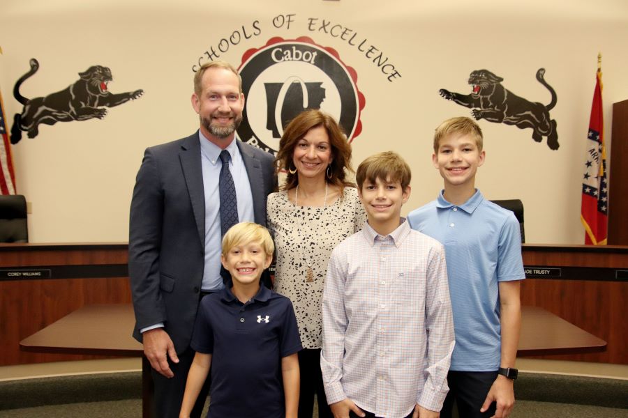 Dr. James Hertzog and Family